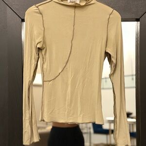 The Line by K Beige Long Sleeve Top